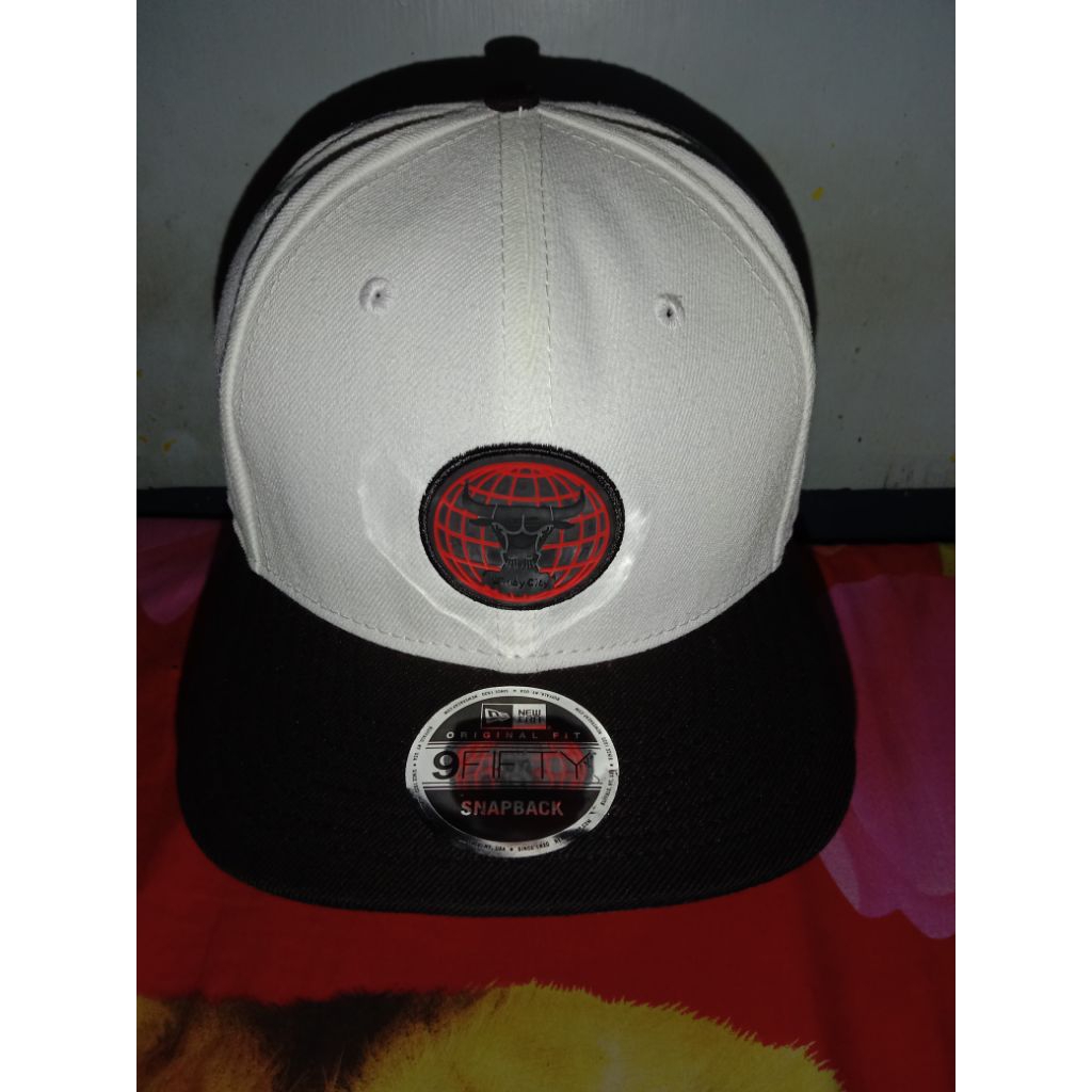 topi snapback original New era Bulls
