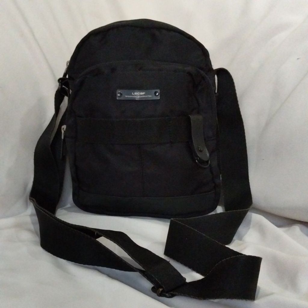 Sling Bag cowok LECAF TEHNICAL GUARANTEE Nilon
