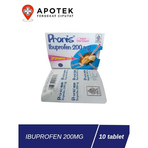 Proris Ibuprofen 200 Mg - Triple Action