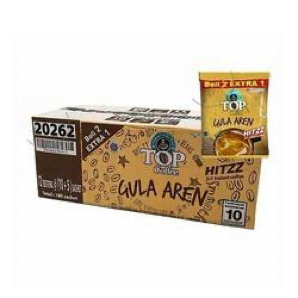 Kopi TOP Gula Aren 1 Dus (22gr/180pcs)