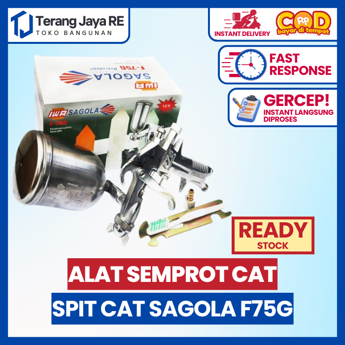 Sagola Mejor Spray Gun F75G - Spet Alat Semprot Cat