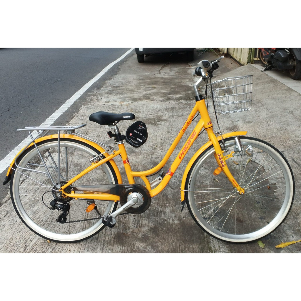 SALE Sepeda CITY BIKE / CTB / Sepeda Perempuan 26 INCH PACIFIC RAVELLA LITE ALLOY 8 Speed