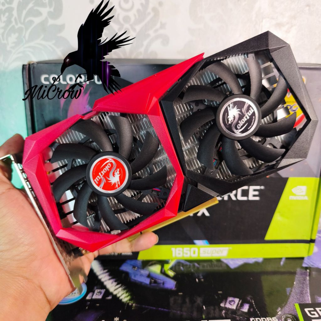 VGA Nvdia GTX 1650 Super 4gb 128bit DDR6 DX 12 Bisa gaming dll #tag GTX 1660 super GTX 1060 GTX 1050