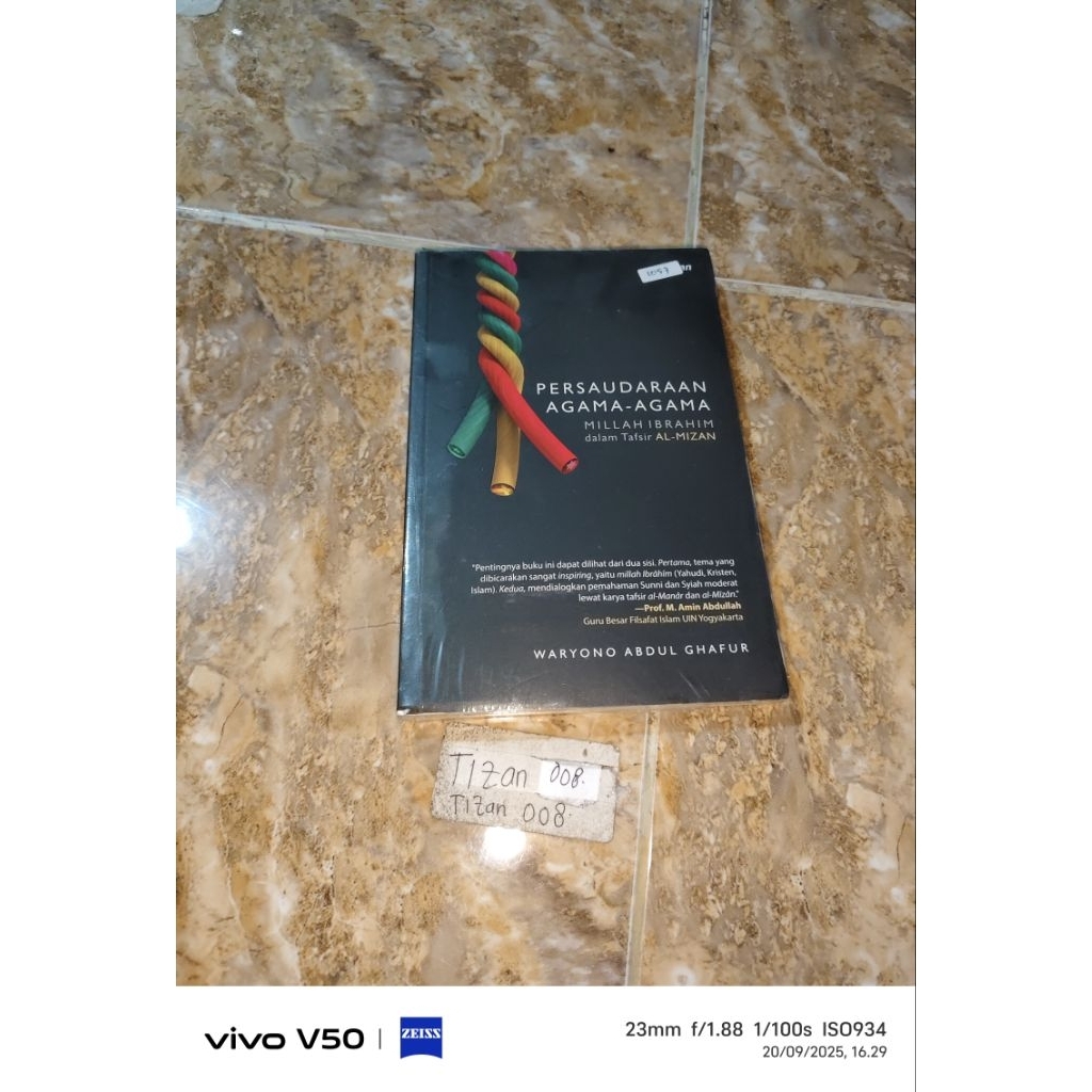 Buku Persaudaraan Agama agama Millah Ibrahim dalam Tafsir Al-Mizan By Waryono Abdul Ghafur
