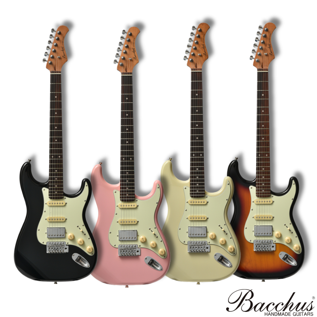 Bacchus BST-2RSM/R Electric Guitar - Gitar Elektrik Bacchus BST2RSM Rosewood Fingerboard