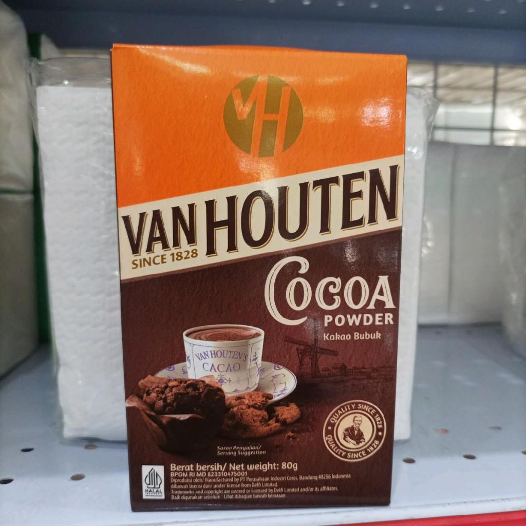 

Van Houten Cocoa Powder Cokelat Bubuk 80 Gram
