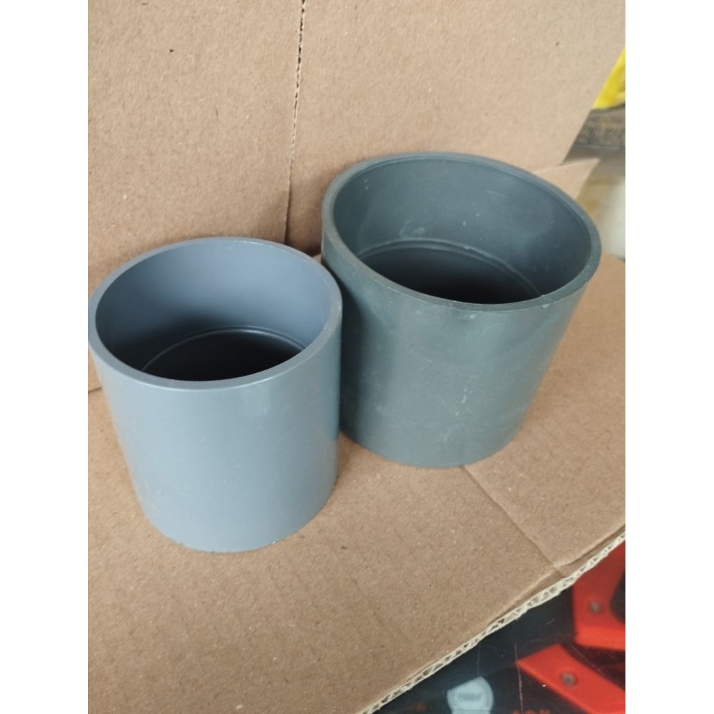 sambungan pipa lurus soket pipa pvc 2,5 inch