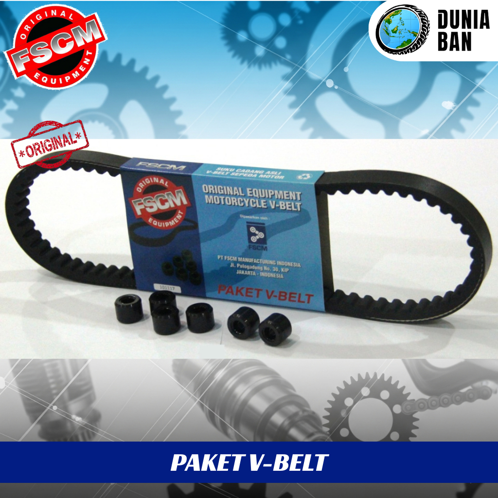 V-BELT ONLY DAN V-BELT KIT MOTOR ALL VARIAN MOTOR MATIC
