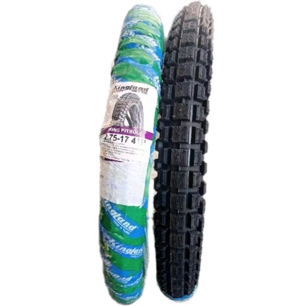 Ban Luar Kingland Trail 275-17 King Pitbull untuk Motor Bebek Belakang