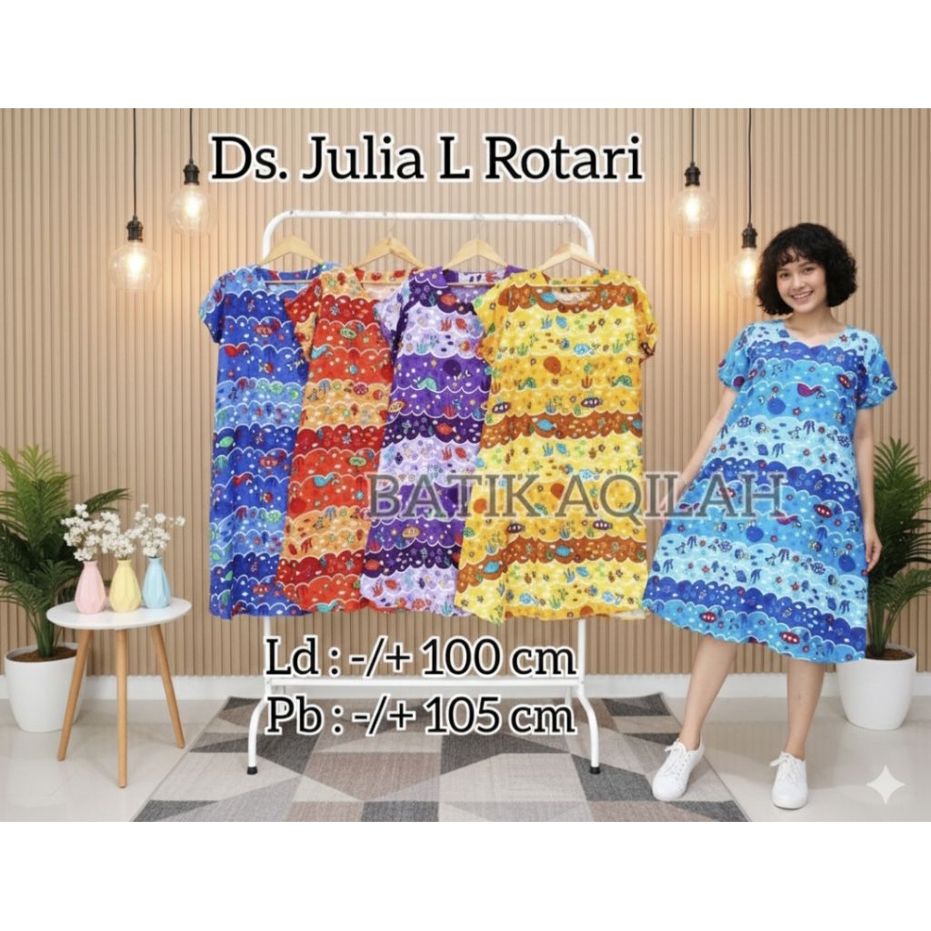 DASTER JULIA ROTARY//DASTER RAYON//DASTER MURAH//DASTER AQILAH