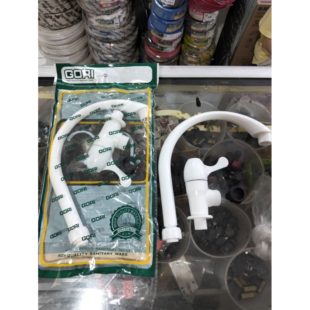 Kran Angsa Keran Angsa PVC Plastik Kran Cuci Piring