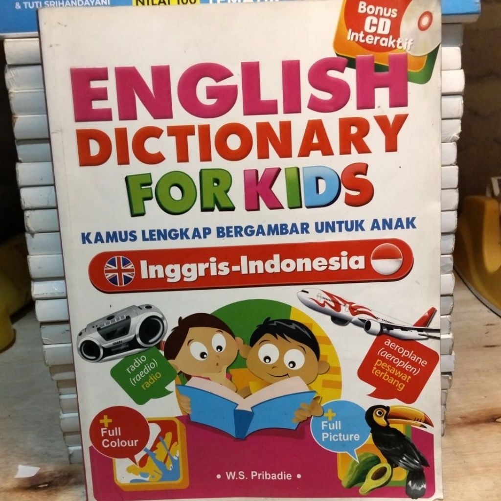 English dictionary for kids inggris-indonesia