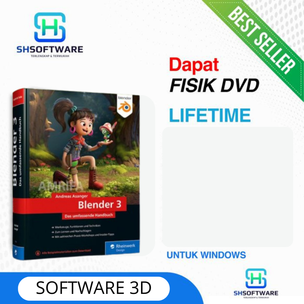 Blender Full Version – Software 3D Modeling, Animasi & Rendering Open Source