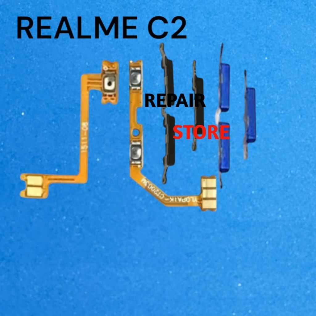 TOMBOL REALME C2 TOMBOL SET + FLEXIBEL FLEXIBLE ON OFF VOLUME REALME C2 FLEXIBLE FLEXIBEL ON OFF VOL