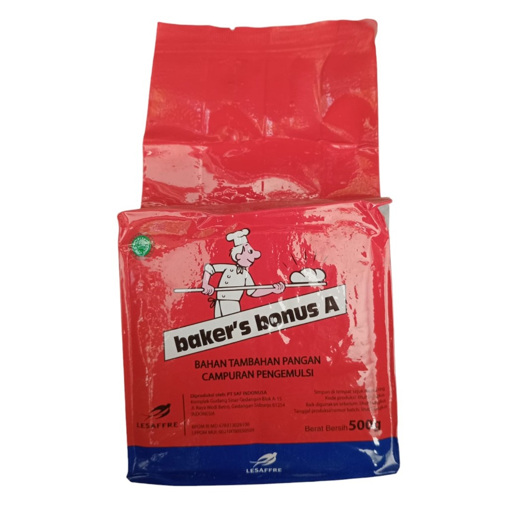 

BREAD IMPROVER BAKERS BONUS A - REPACK 100 GR / PENGEMBANG PELEMBUT ROTI