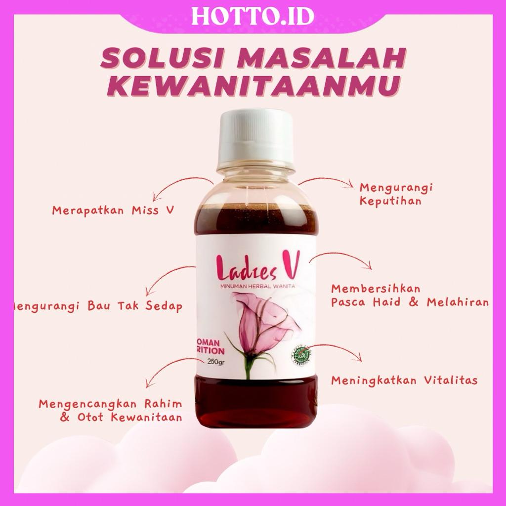 Ladies V - Minuman Madu Herbal Miss V Wanita