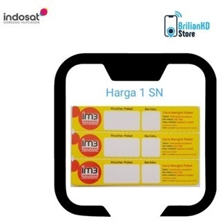 Voucher Kosong Zero Indosat IM3 Bahan