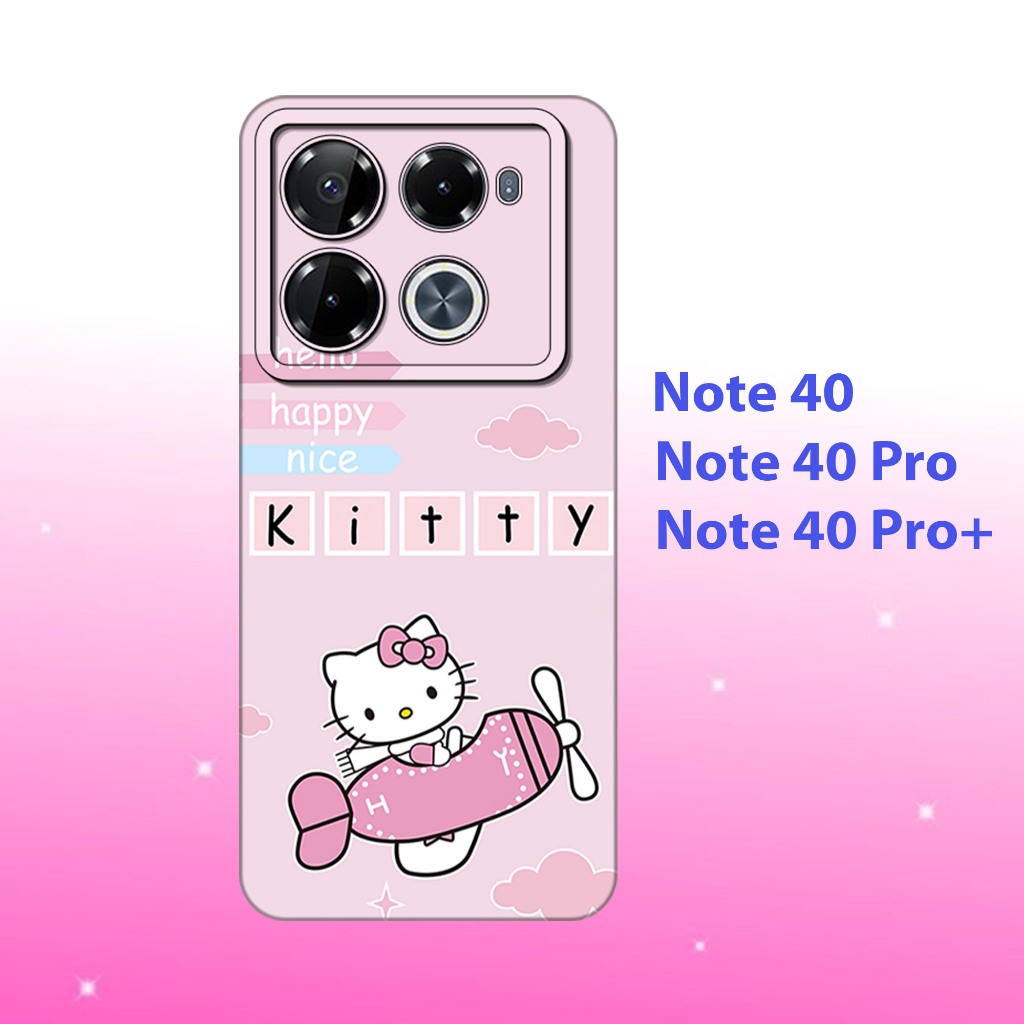 Softcase infinix Note 40 ,infinix Note 40S ,infinix Note 40 Pro ,infinix Note 40 Pro Plus -casing Hp