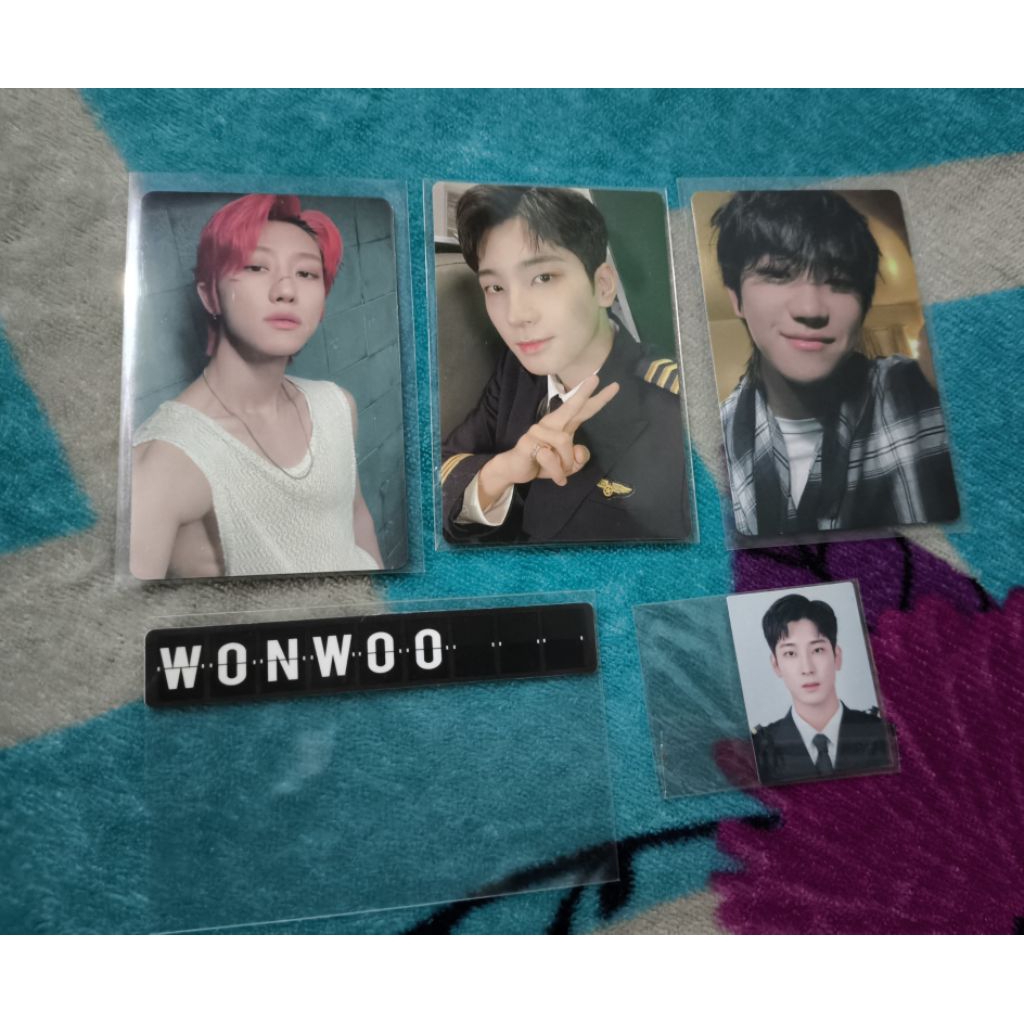 Seventeen Photocard Wonwoo Pilot Set Jeonghan Konde