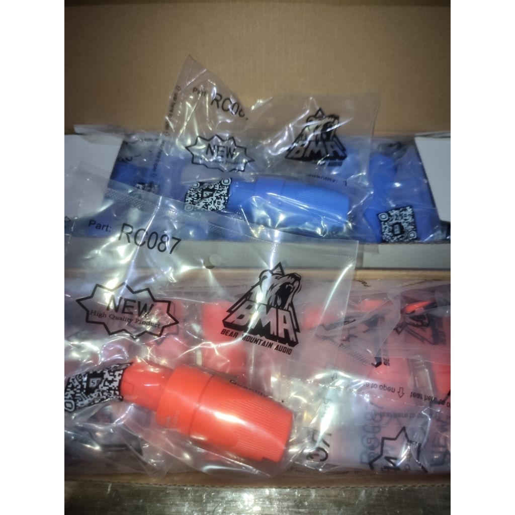 ( 1 KOTAK 20PCS ) Jack Spikon BMA / Jeck Speakon