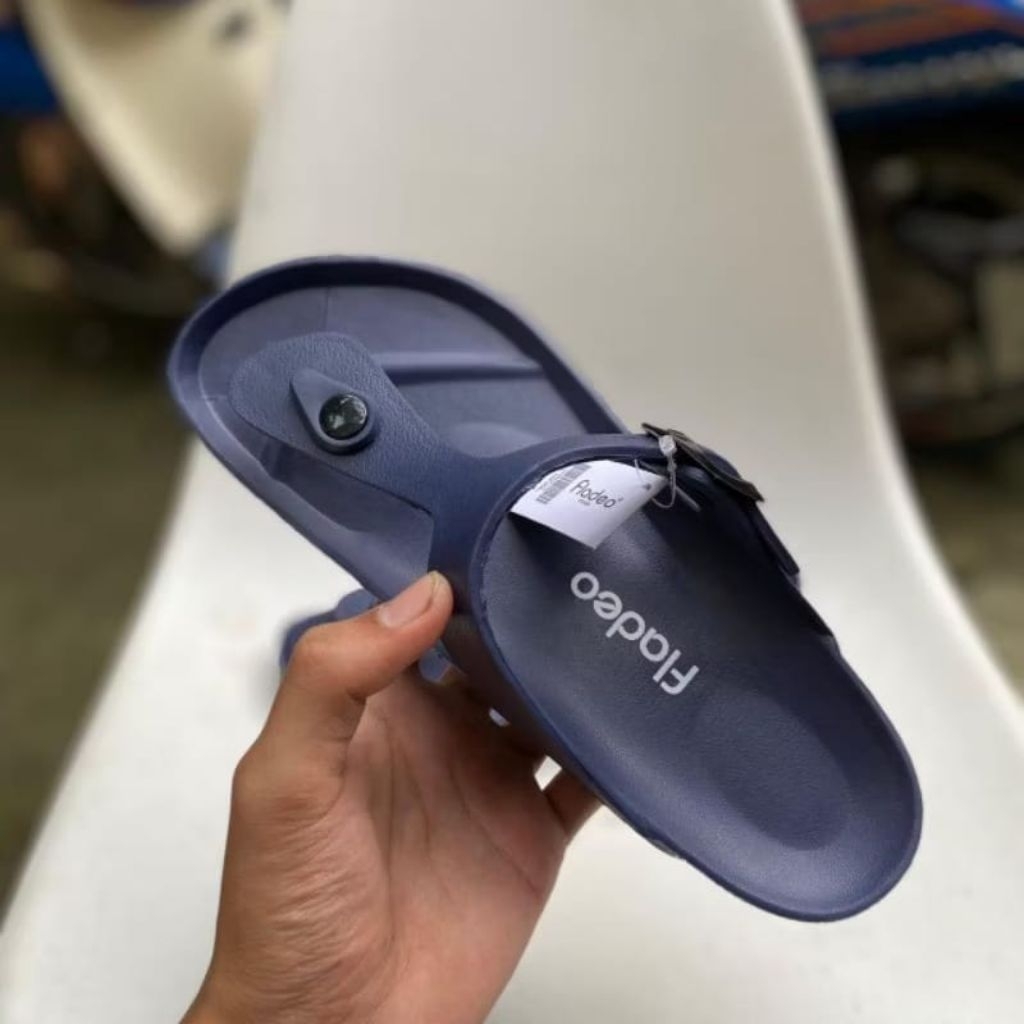 Sandal Jepit Gesper Fladeo Sandal Cowok Full Karet Terbaru Anti Slip