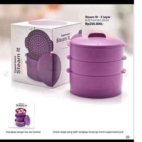 kukusan tupperware Steamit