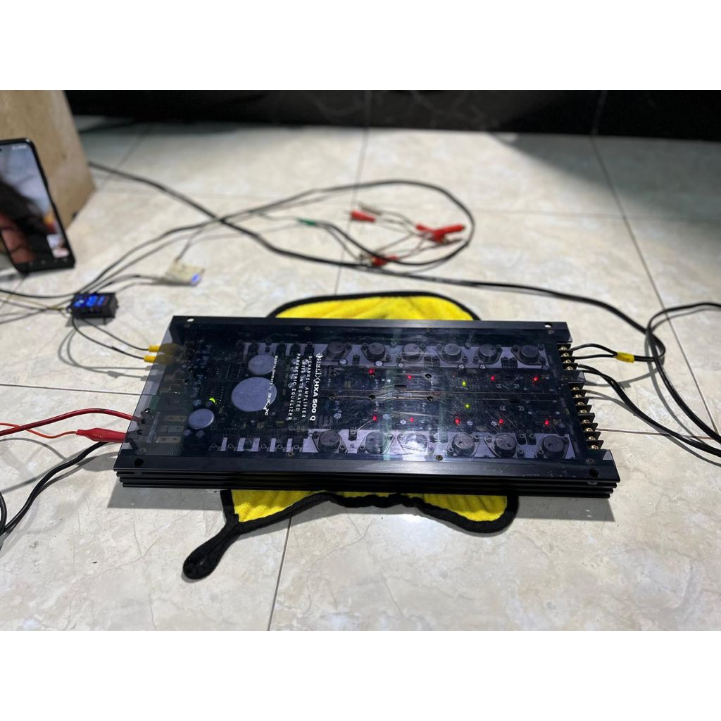 power helix amp hxa 500Q not crescendo