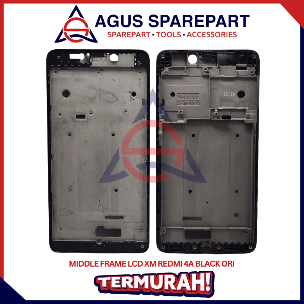 MIDDLE FRAME LCD XIAOMI REDMI 4A ORI / DUDUKAN LCD