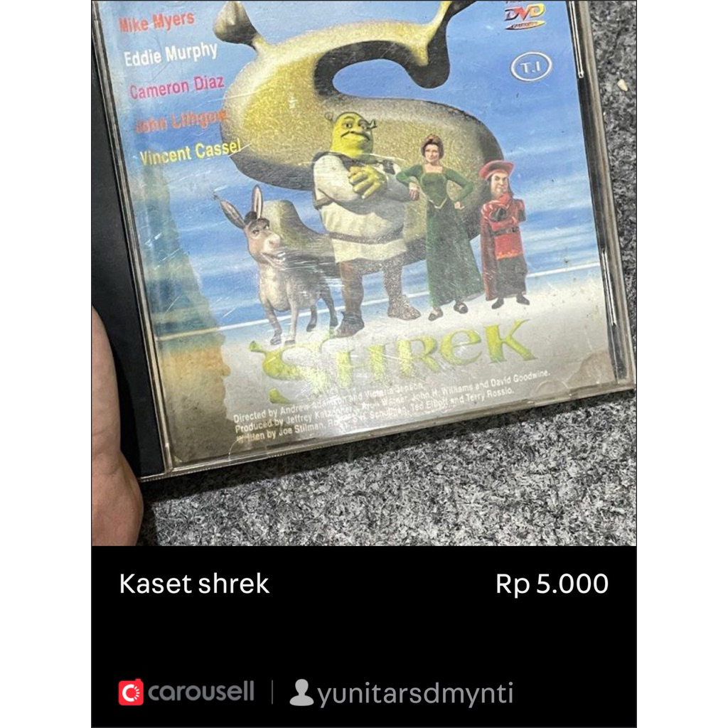 kaset shrek
