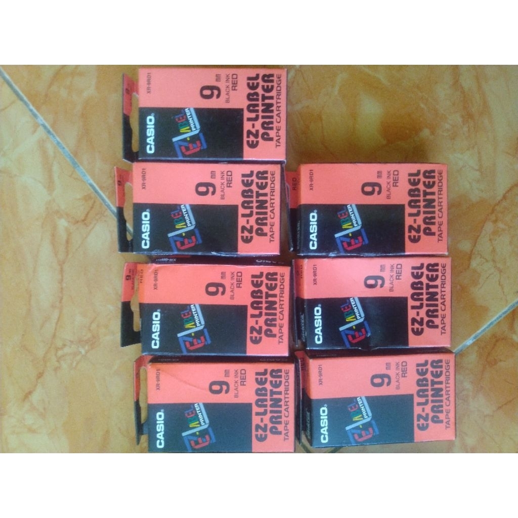 

Casio Pita Label Tape Printer 9 mm Red