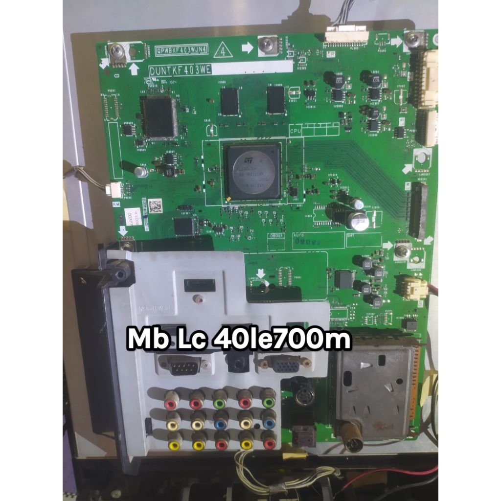 Mb tv sharp Lc 40le700m tested