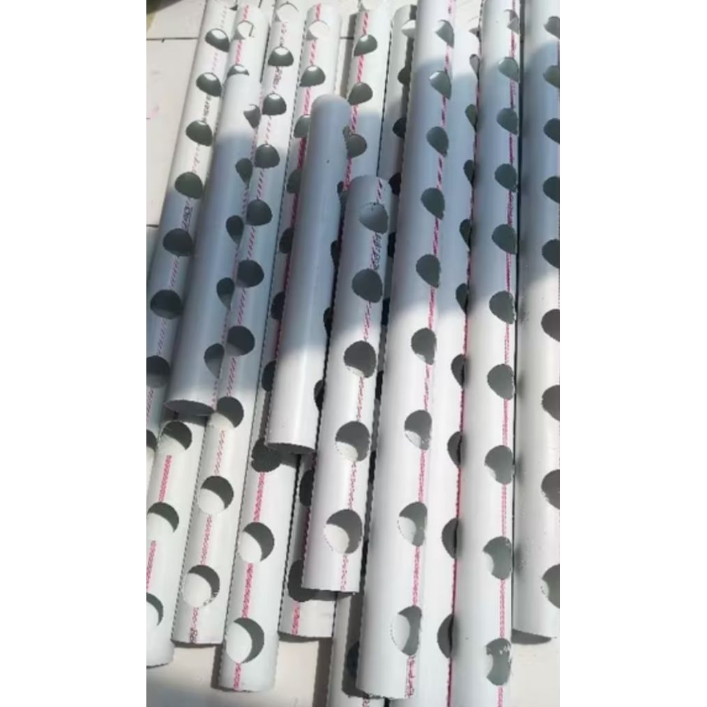 PIPA HIDROPONIK 10 LUBANG 2INC | PIPA PVC 2INC KHUSUS HIDROPONIK