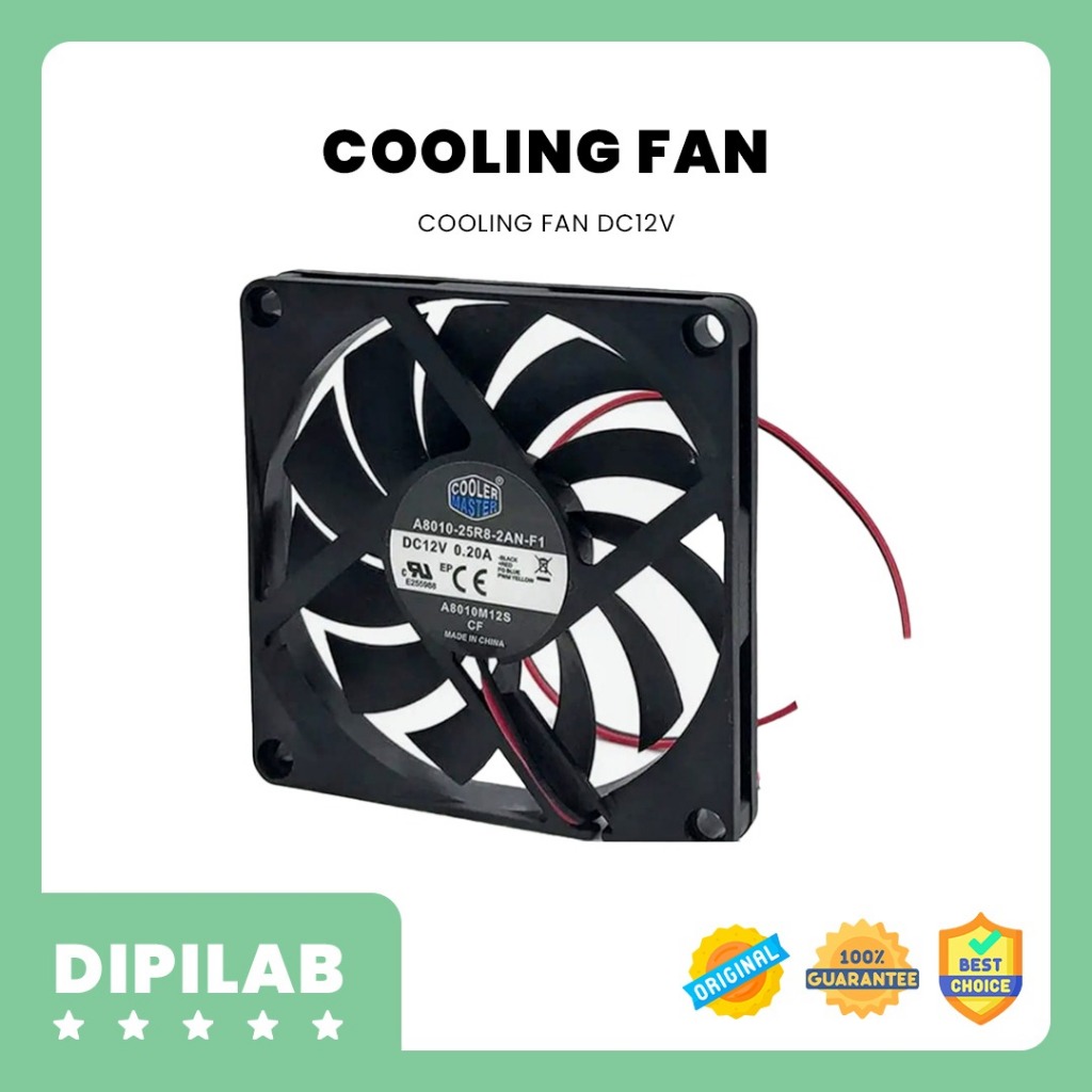 fan 8010 PMW 4 kabel ±2200rpm / Cooler Master A8010-25R8-2AN-F1 / fan 8cm tebel 1cm /