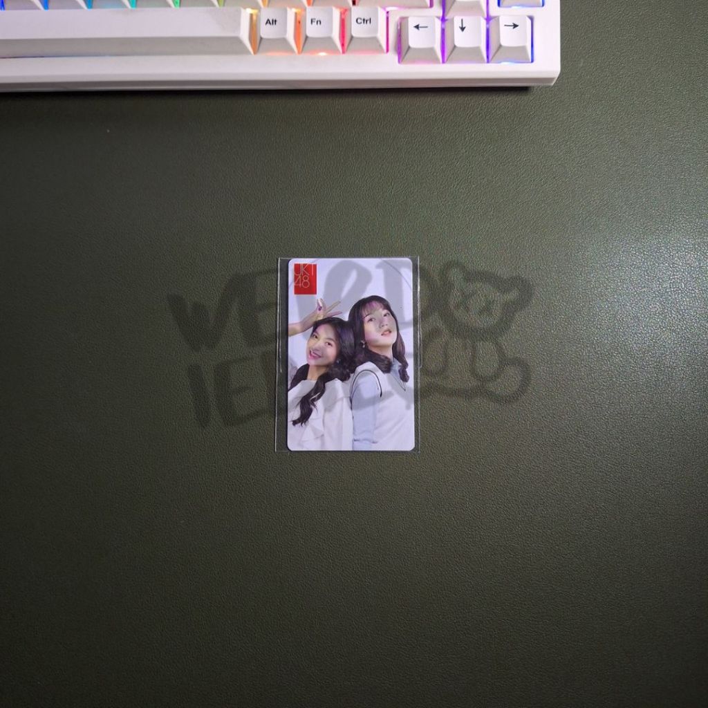 JTRUST BANK X JKT48 OFFICIAL PHOTOCARD MARSHA LENATHEA SHANIA GRACIA