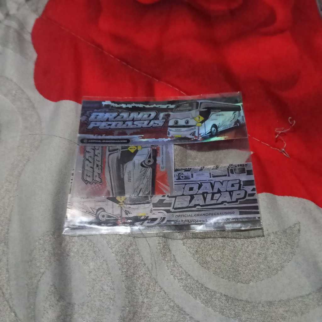 

stiker bus AFA "grand pegasus