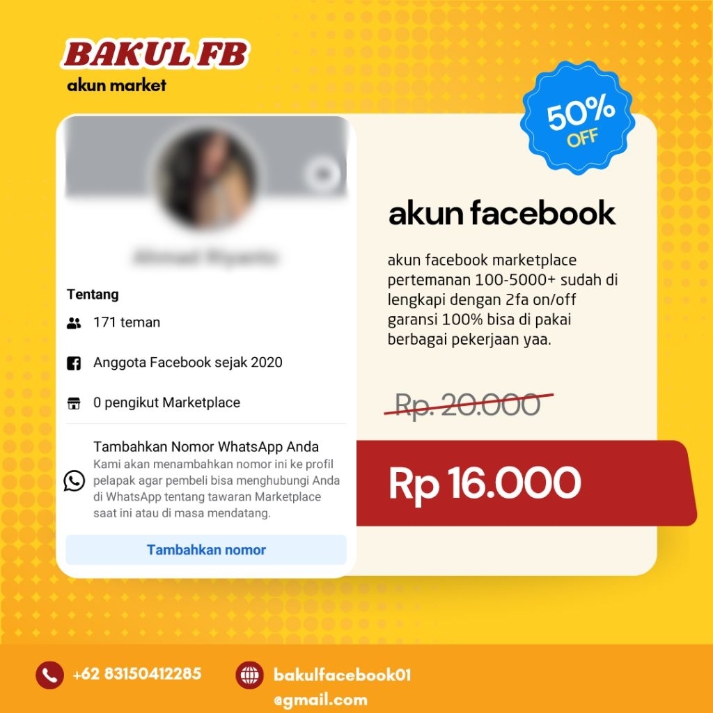 akun Facebook marketplace
