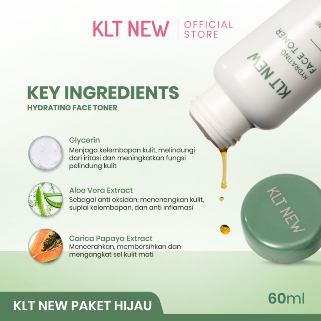 PROMO Toner KLT Hijau / Toner KLT New BPOM