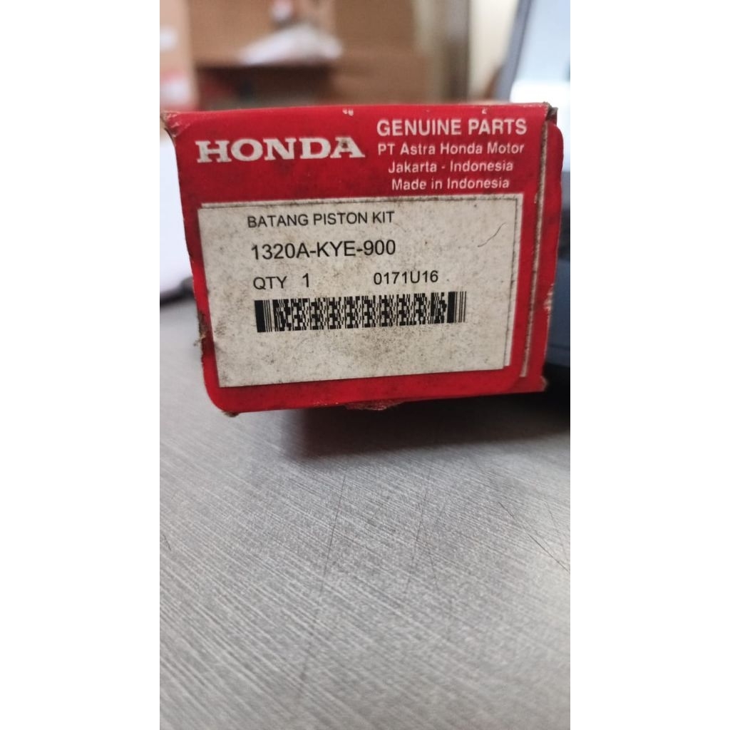 Setang Seher / Rod Assy Connecting Honda Mega Pro New 1320A-KYE-900 Ori AHM
