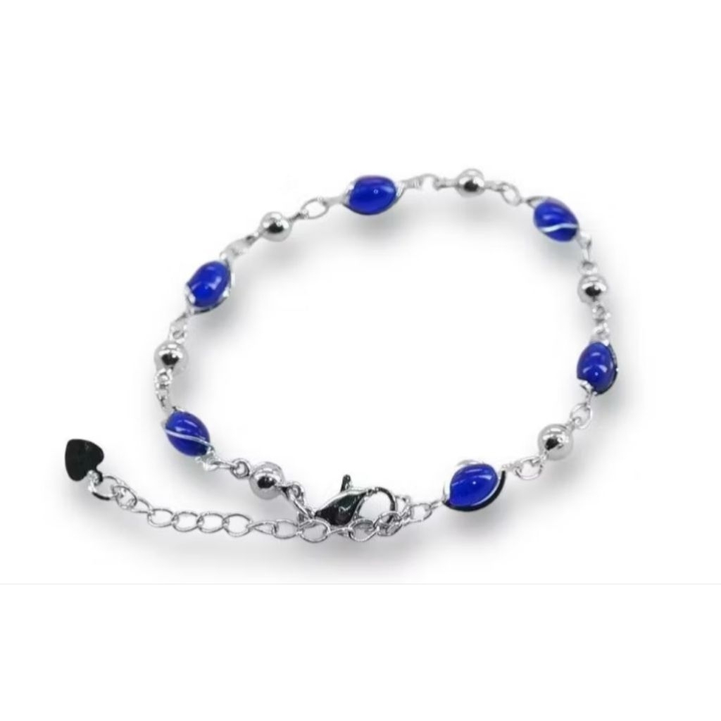 Gelang Wanita Batu Kristal Crystal Warna Warni harga untuk 1 pcs