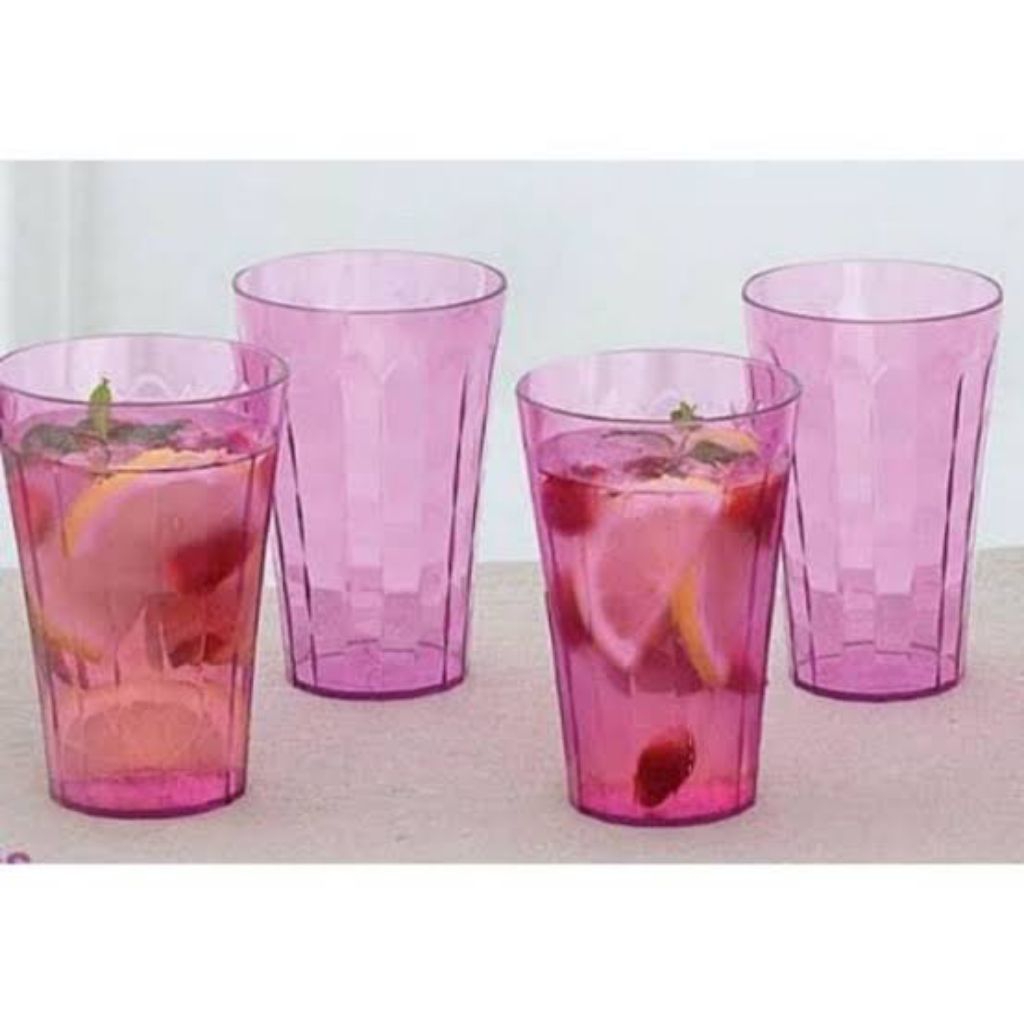 Prism Glass Tupperware - Purple