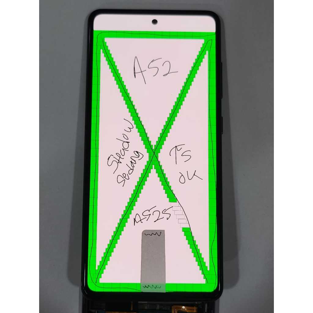 LCD SAMSUNG GALAXY A52 - A525 ORIGINAL COPOTAN AMOLED MINUS SHADOW SEDANG