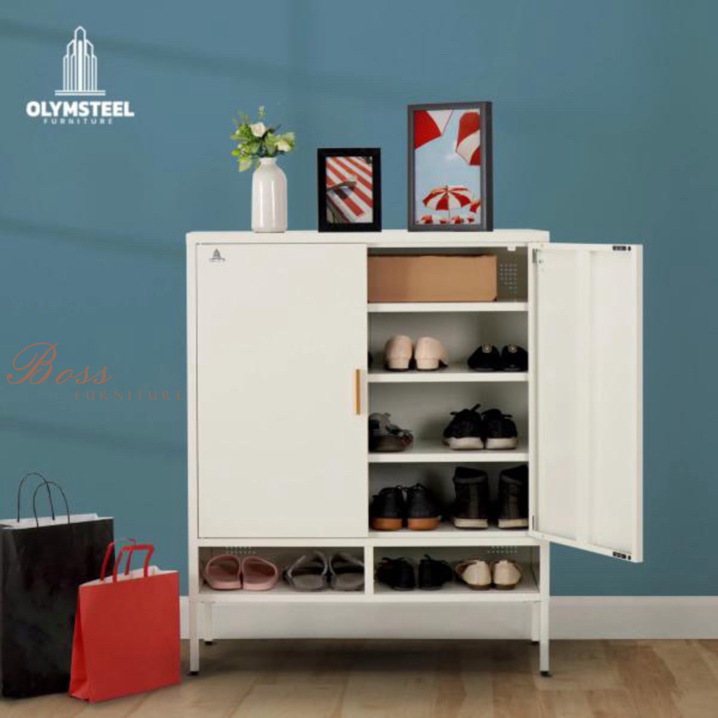 Rak Sepatu Besi Minimalis Modern SR 004 OLYMSTEEL