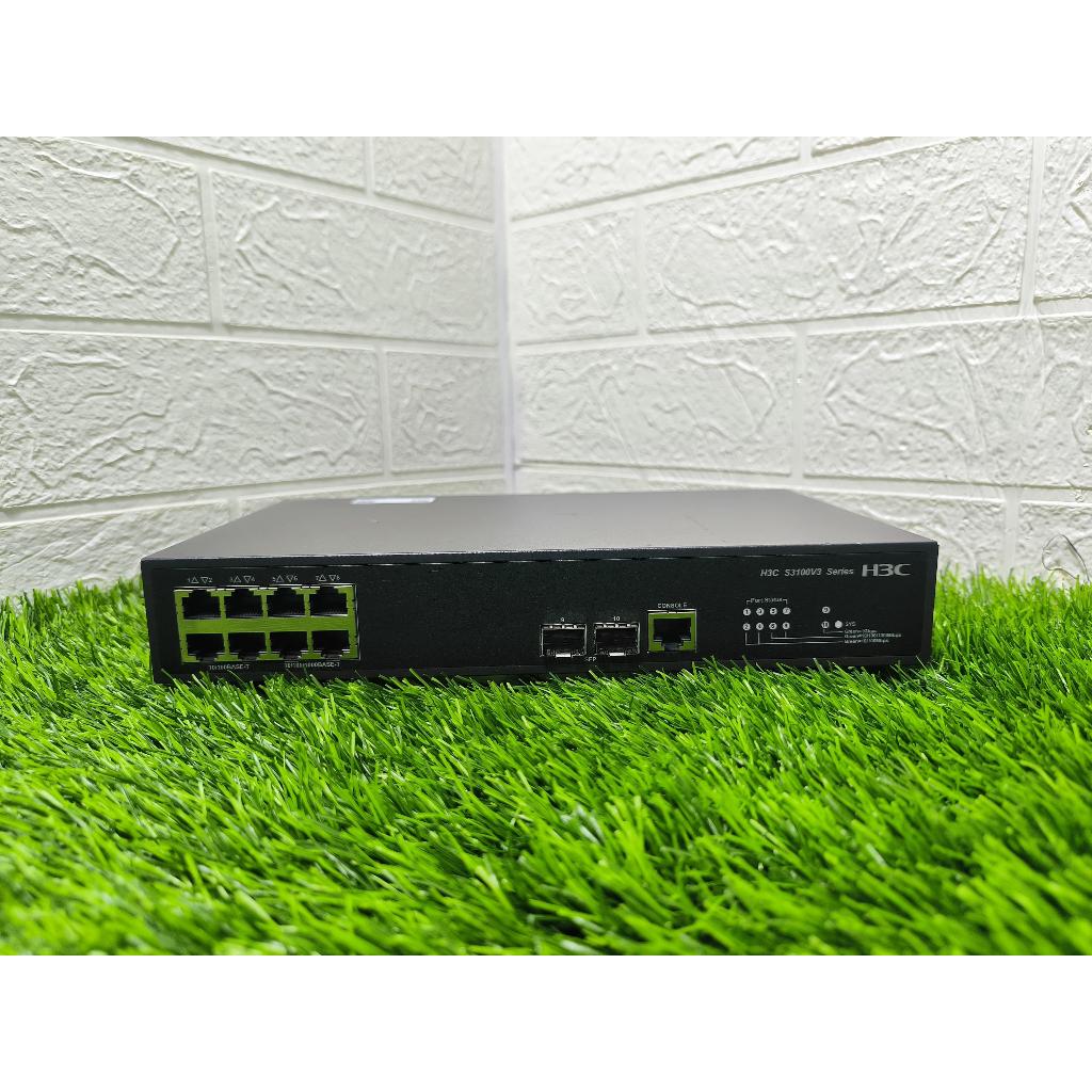 H3C S3100V3 10TP-EI-GL L2 Ethernet Managed Switch 4 FE 4 GBE 2 SFP NON PoE