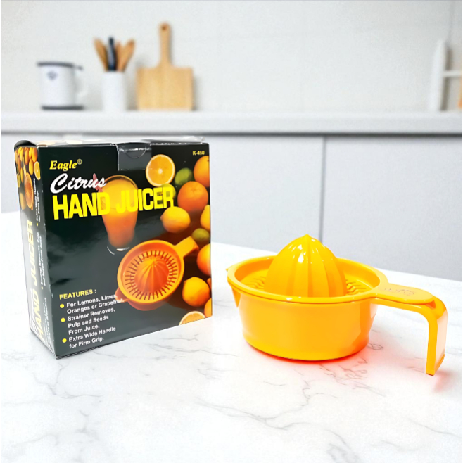 YOSHIKAWA Perasan Jeruk / Lemon Manual dengan Gelas K-450