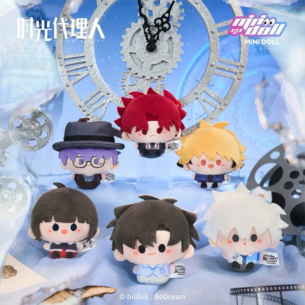 PREORDER Minidoll Link Click Series Journey Against Time – Gantungan Plush Bulat Resmi Original