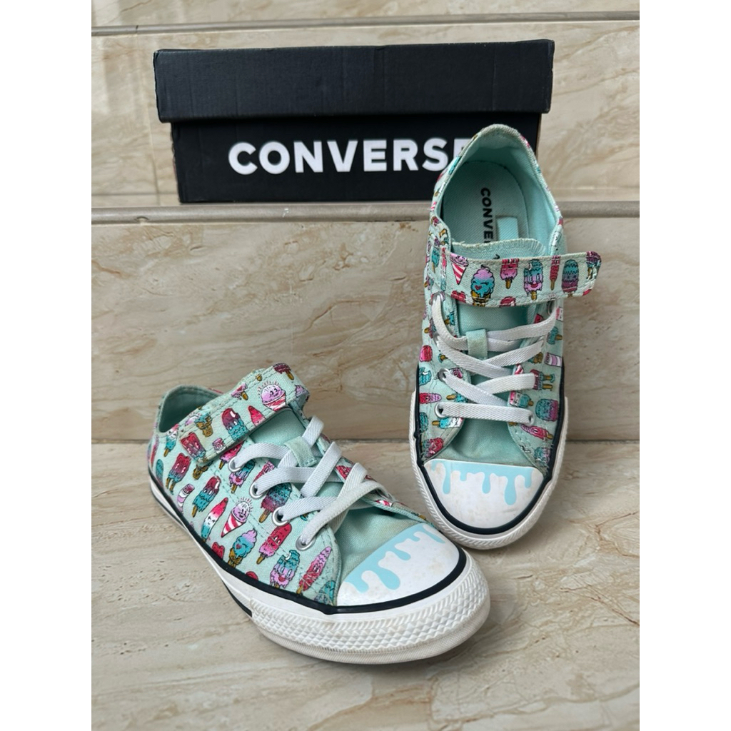 sepatu converse size 35 with box preloved