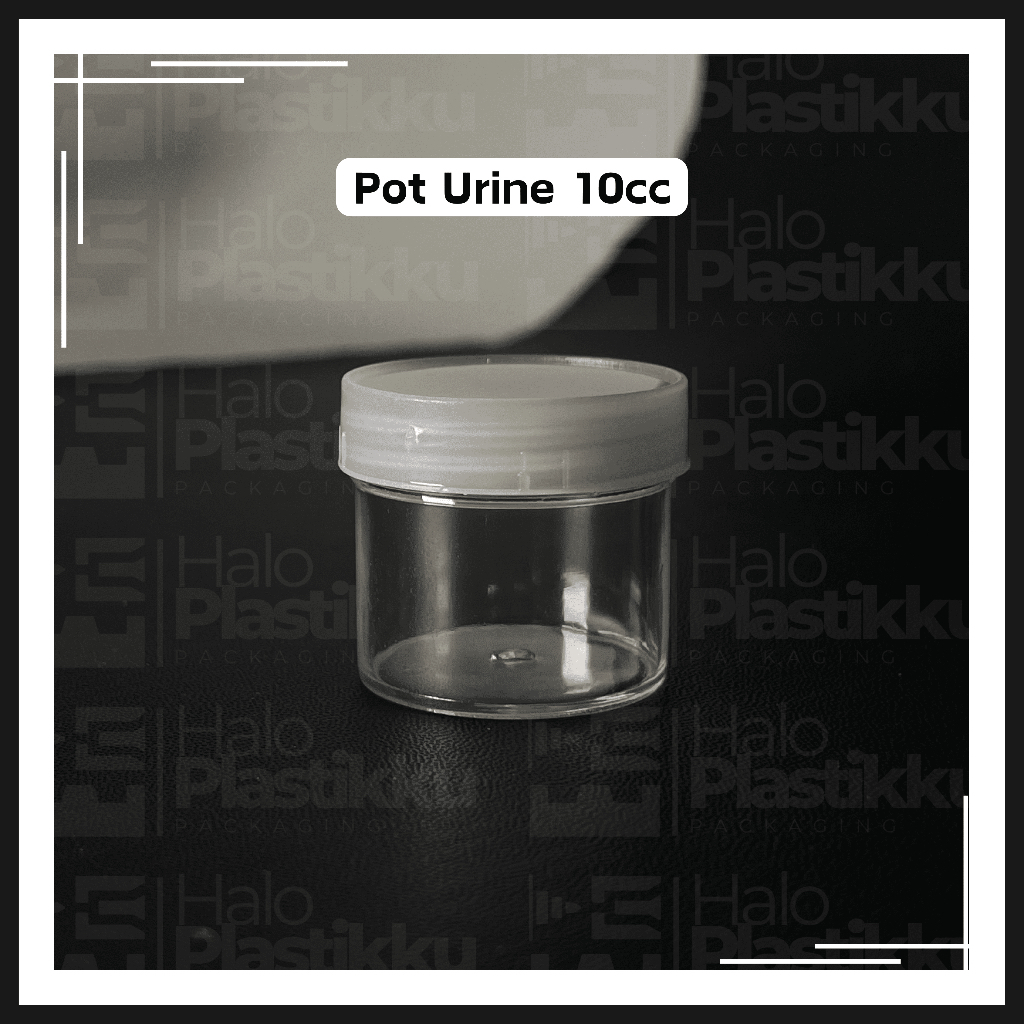 pot urine 10cc / Pot salep 10cc  pot plastik 10cc