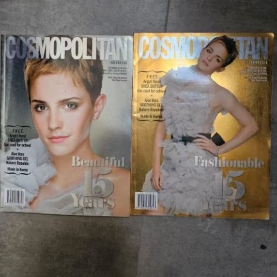 majalah bekas Bazaar, Dewi, cosmopolitan edisi spesial magazine