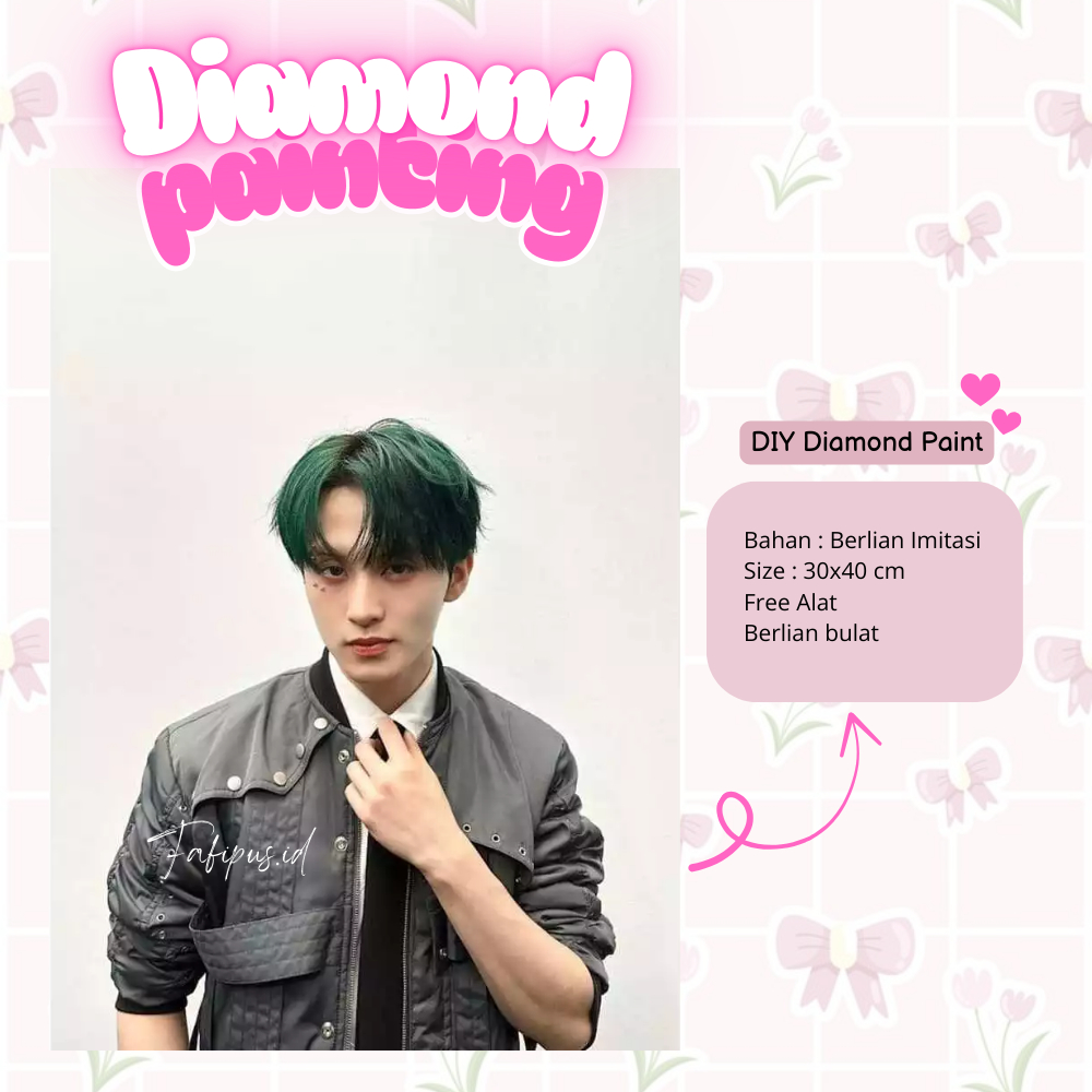 

DIY Diamond Painting BTS Full Drill 30x40CM 04