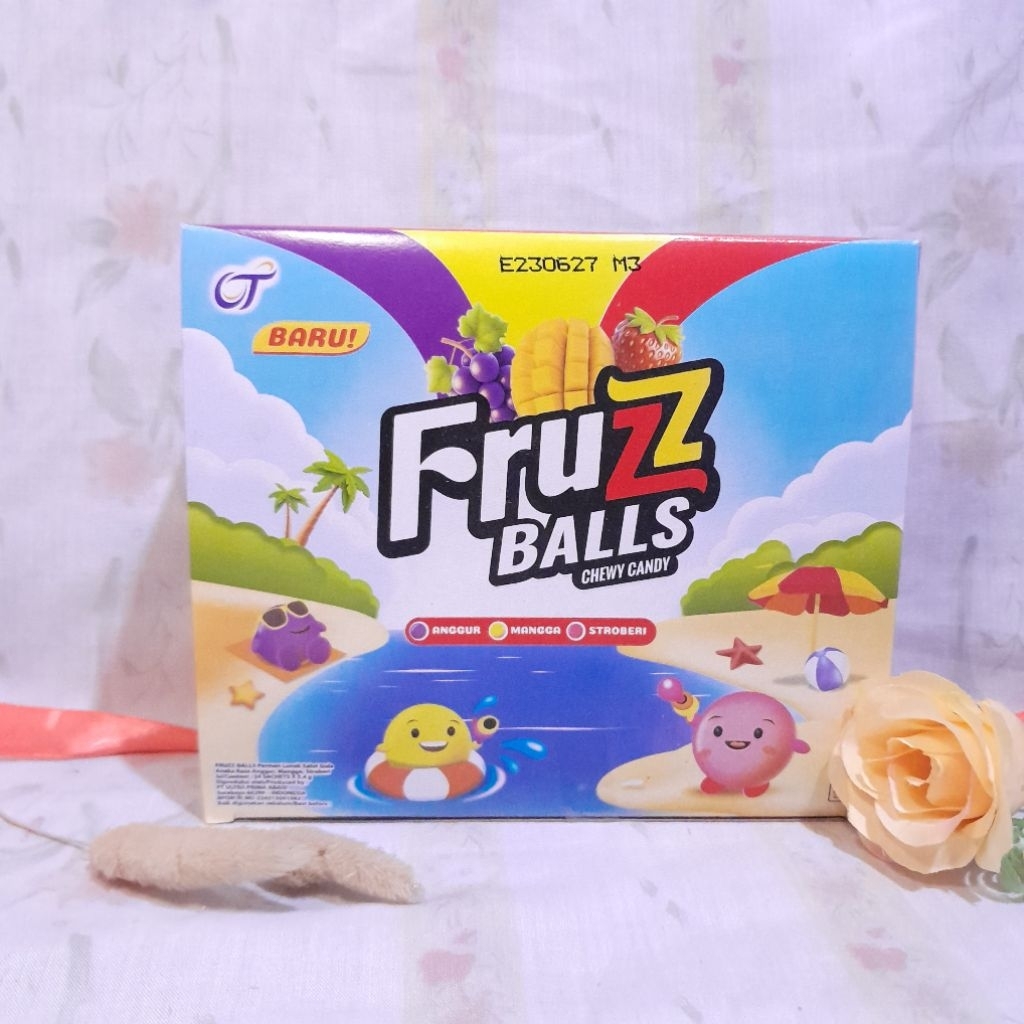 FRUZZ CANDY / CHEWY CANDY / RASA ANGGUR, MANGGA, STROBERI / OT GROUP